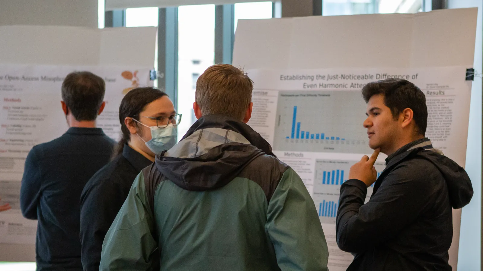Undergraduate presenters at the 2023 CCBS poster session